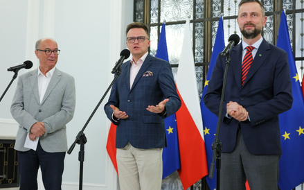 Włodzimierz Czarzasty, Szymon Hołownia, Władysław Kosiniak-Kamysz