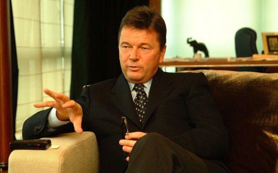 Zbigniew Jakubas, największy akcjonariusz Mennicy