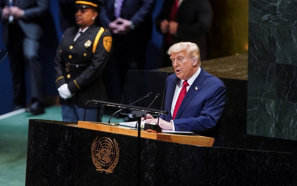 Donald Trump na sesji Zgromadzenia Ogólnego ONZ