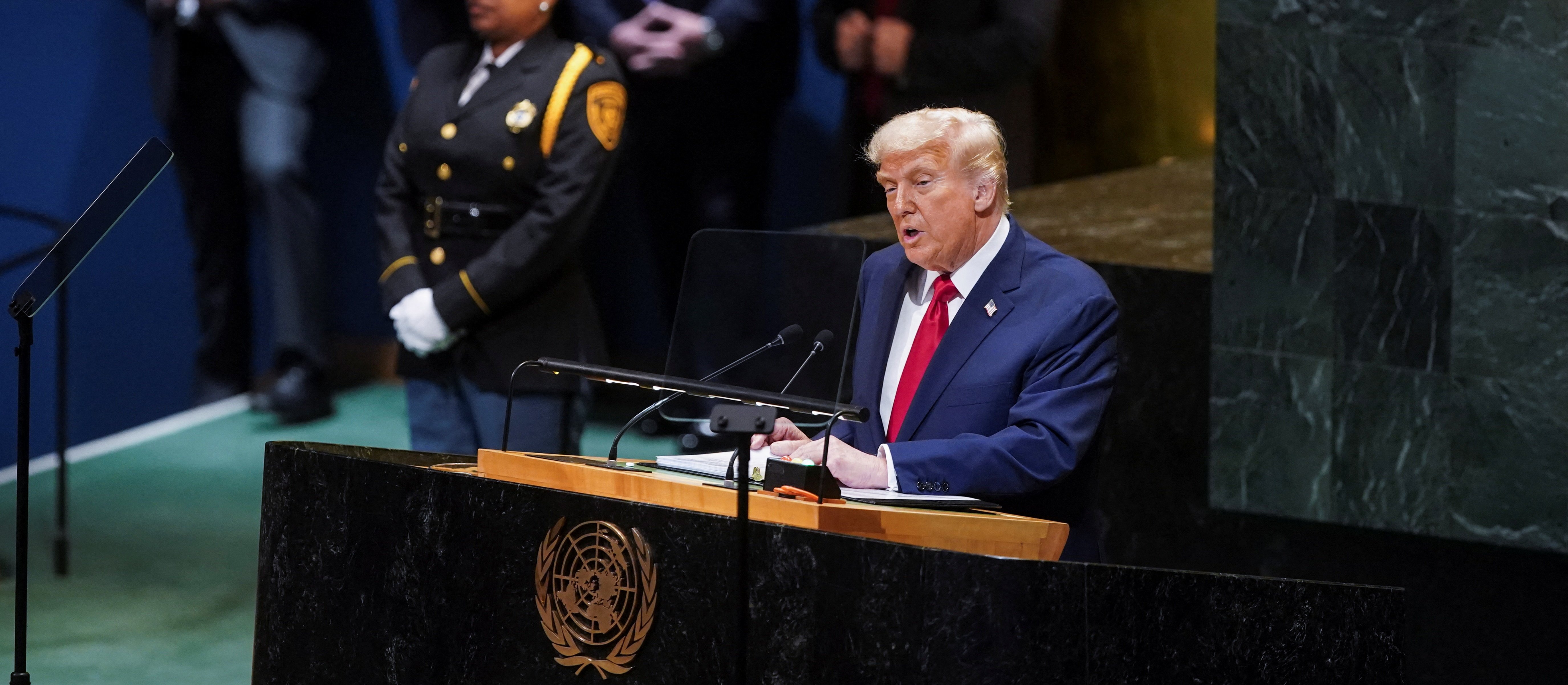 Trump na sesji Zgromadzenia Ogólnego. „Jaki jest w ogóle sens istnienia ONZ?”