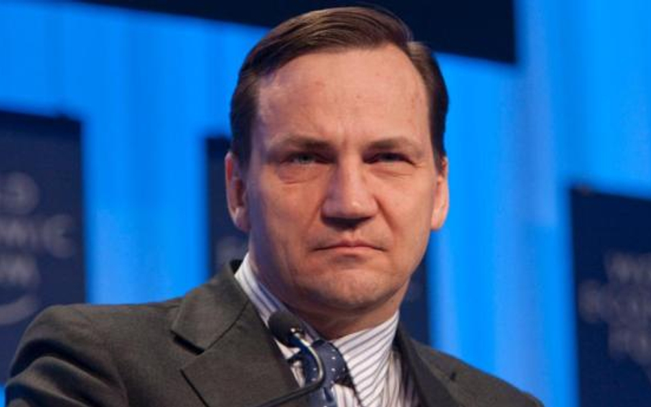 Sikorski: Biorę odpowiedzialność za swoje słowa