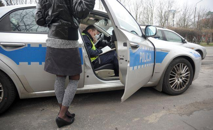 Patrol drogówki nie ma dostępu do informacji, ile punktów karnych uzbierał kierowca