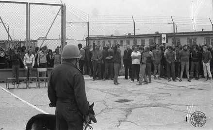 Bunt internowanych w Kwidzynie 14 sierpnia 1982 r.