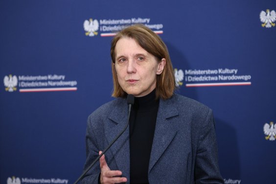 Minister kultury i dziedzictwa narodowego Hanna Wróblewska