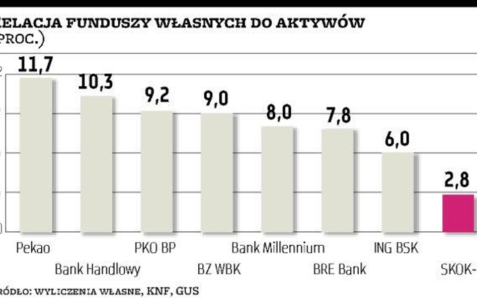 Konieczne podniesienie kapitałów