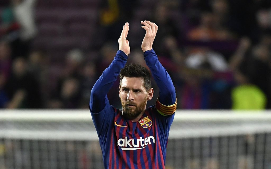 Liga Mistrzów: Messi prowadzi Barcelonę do finału