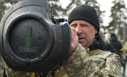 Żołnierz ukraińskiej obrony terytorialnej