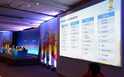 Mundial 2014: FIFA podzieliła koszyki