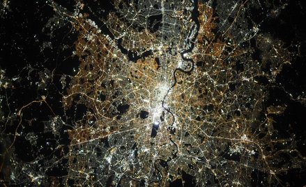 Astronautka z ISS: Oto Londyn widziany nocą z kosmosu