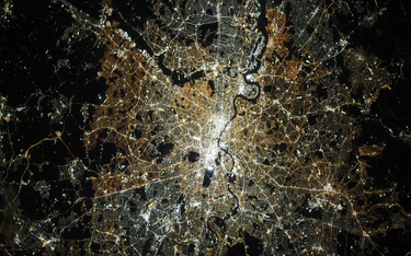 Astronautka z ISS: Oto Londyn widziany nocą z kosmosu
