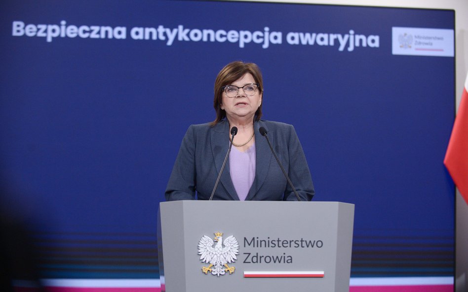 Według minister zdrowia Izabeli Leszczyny pigułkę „dzień po” chce sprzedawać już 350 aptek