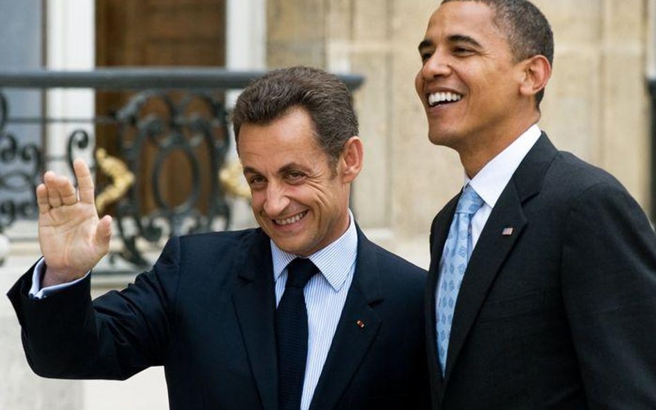 Nicolas Sarkozy i Barack Obama