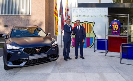 Cupra wyłącznym partnerem motoryzacyjnym FC Barcelona