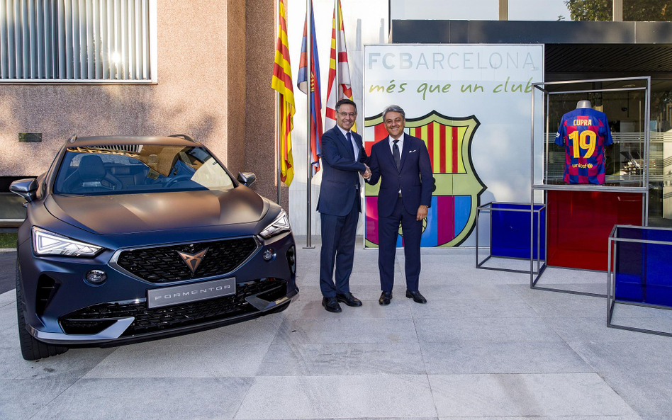 Cupra wyłącznym partnerem motoryzacyjnym FC Barcelona