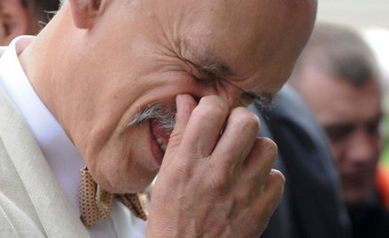 Janusz Korwin-Mikke na jednej imprezie z kontrowersyjnym raperem