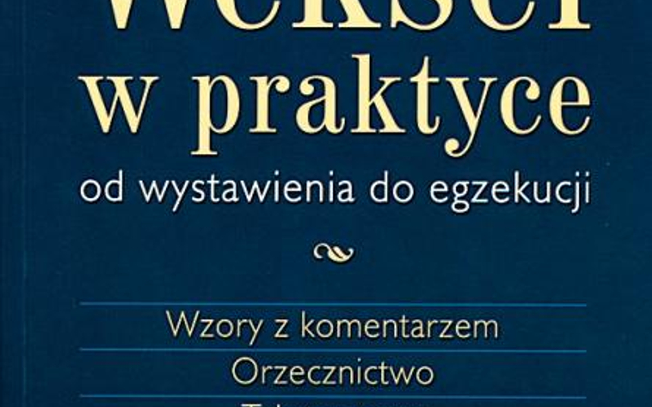 „Weksel w praktyce, od wystawienia do egzekucji”, Rafał Mroczkowski, Renata Mroczkowska, ODDK Gdańsk