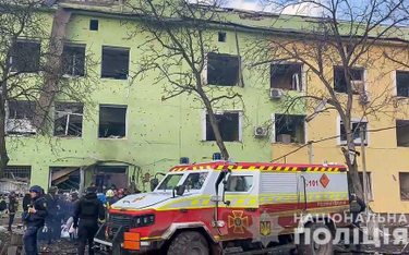 Zbombardowany przez Rosjan szpital dziecięcy i położniczy w Mariupolu