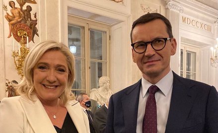 „Marine Le Pen wykorzystała Mateusza Morawieckiego. I tak, Putin się cieszy”