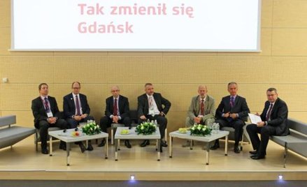 O potencjale i przyszłości Gdańska dyskutowali (od lewej): przedsiębiorca Maciej Grabski, prezydent 