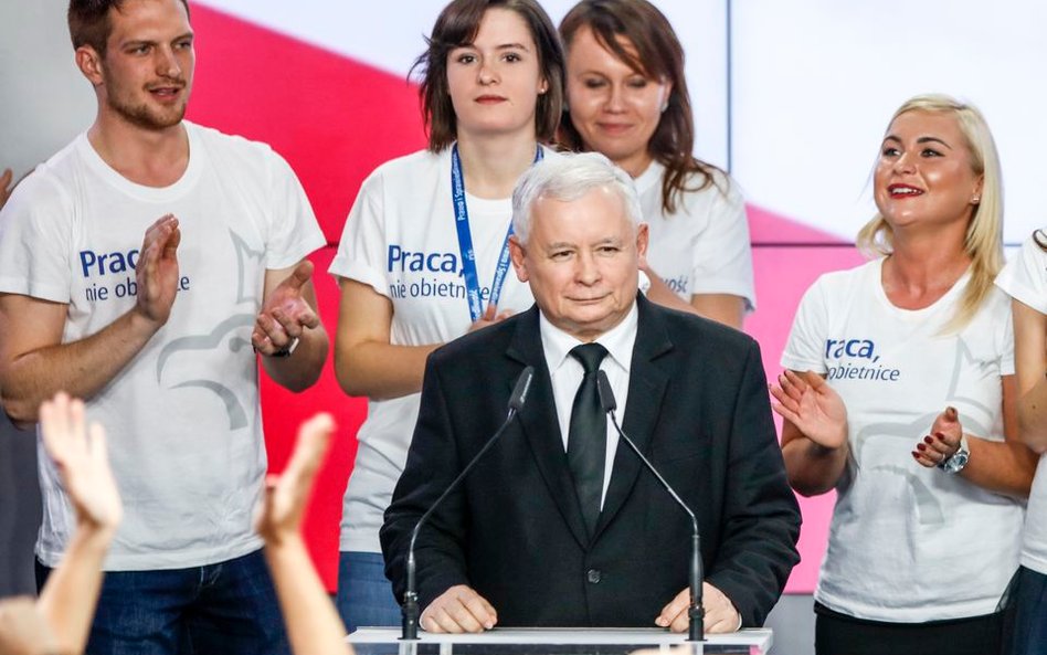 Prezes PiS Jarosław Kaczyński