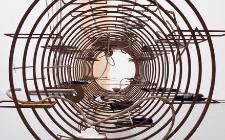 Iza Tarasewicz, TURBA, TURBO, 2015 (fragment), instalacja, fot. Zachęta