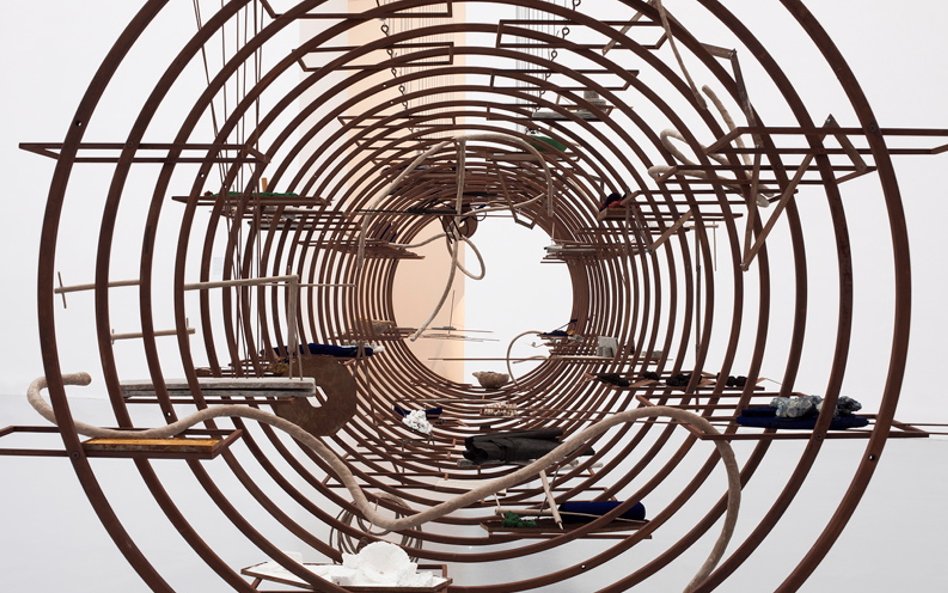 Iza Tarasewicz, TURBA, TURBO, 2015 (fragment), instalacja, fot. Zachęta