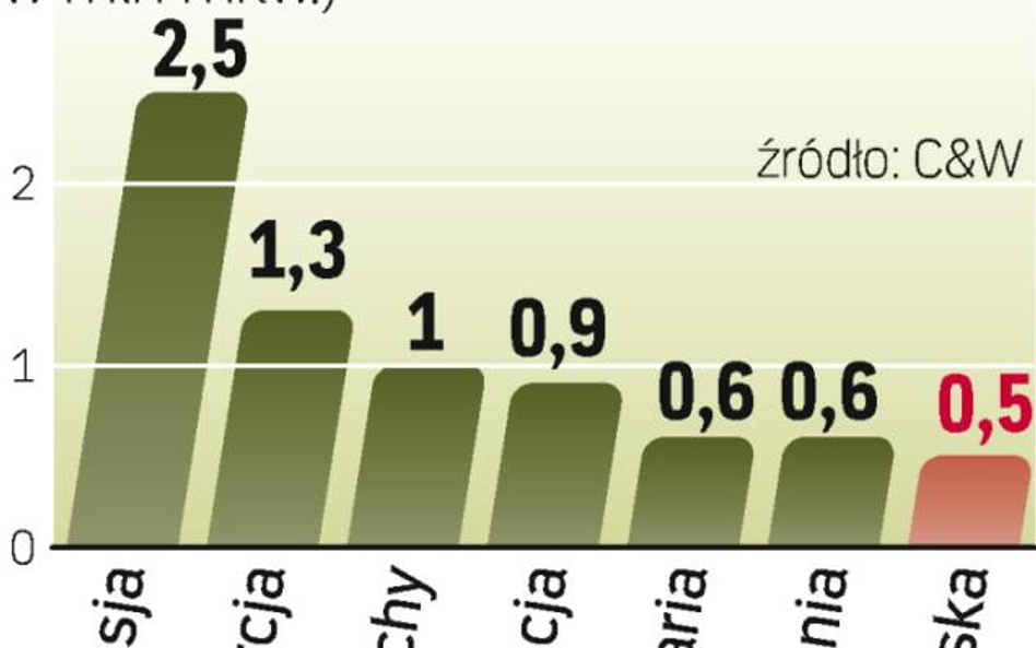 Deweloperzy wstrzymali wiele projektów centrów handlowych. Choć już w ub.r. tempo inwestycji spadło,