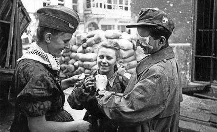 Żołnierze batalionu „Parasol” w czasie Powstania Warszawskiego.