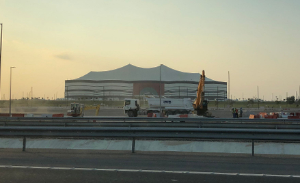 Al Bayt Stadium w mieście Al-Chaur