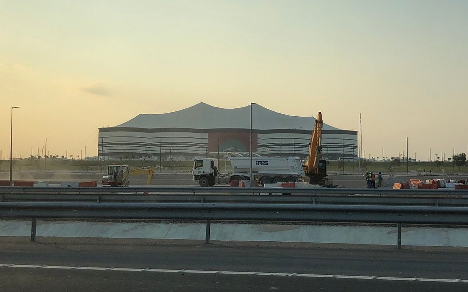 Al Bayt Stadium w mieście Al-Chaur