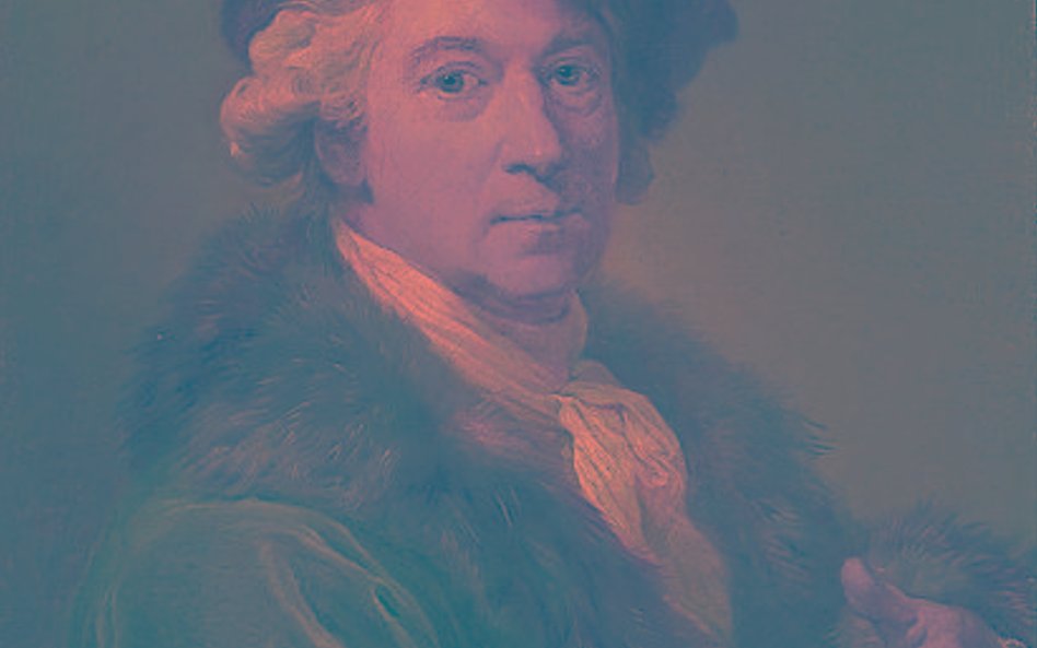 Marcello Bacciarelli „Autoportret w konfederatce” (olej na płótnie)