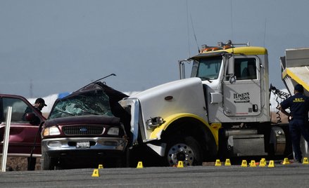 Tragiczny wypadek na autostradzie w USA. Nie żyje 13 osób