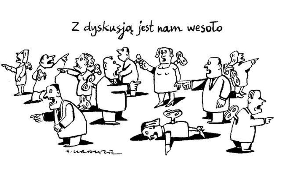 Rysuje Andrzej Krauze