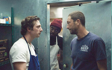 Perfekcjonista Carmy (Jeremy Allen White, po lewej) i chaotyczny Richie (Ebon Moss-Bachrach)