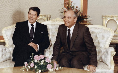 Ronald Reagan wiedział, czym jest komunizm (na zdjęciu z Michaiłem Gorbaczowem w Moskwie, rok 1988)