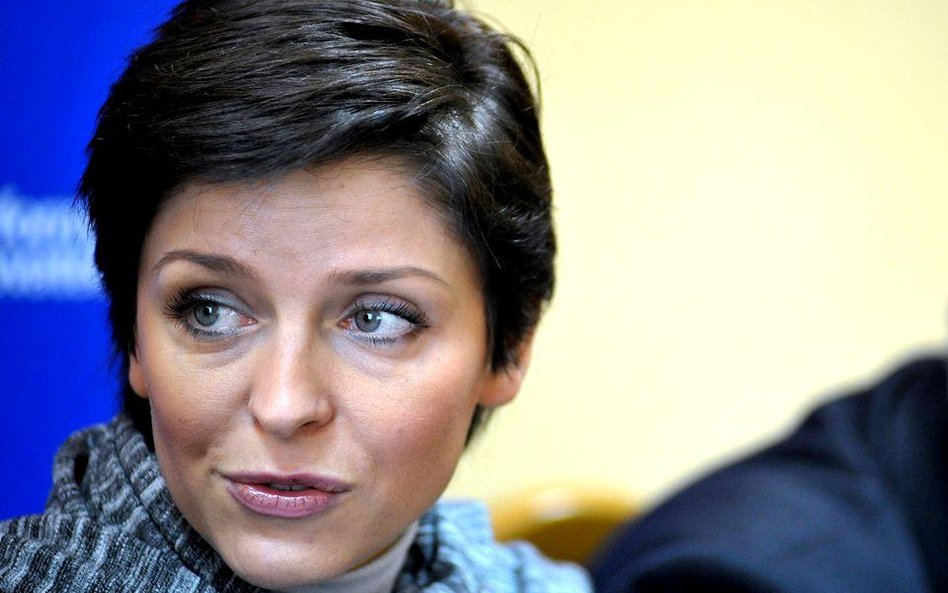 Minister sportu Joanna Mucha