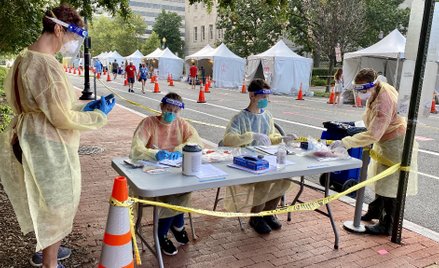 Epidemia koronawirusa w USA: Ponad 60 tysięcy nowych zakażeń