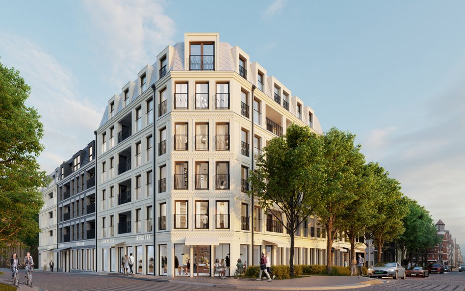 Esencja to inwestycja premium wyróżniająca się architekturą nawiązującą do przedwojennej, wielkomiej