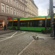 Tramwaj uderzył w kamienicę w Poznaniu