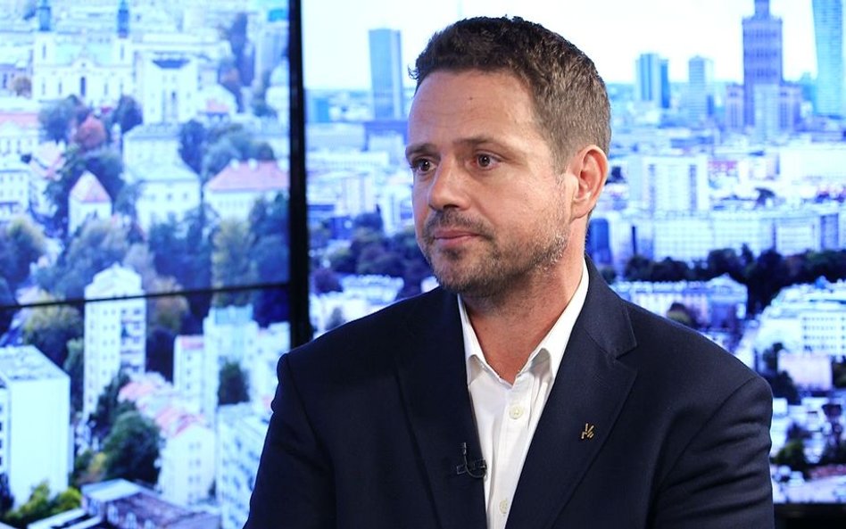 Rafał Trzaskowski: Kampania Patryka Jakiego? Od czasu do czasu spotkania ze zwolennikami
