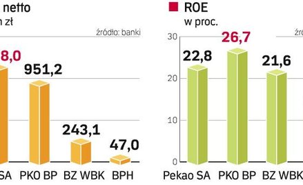 Bez niespodzianek, czyli gigantyczne zyski liderów