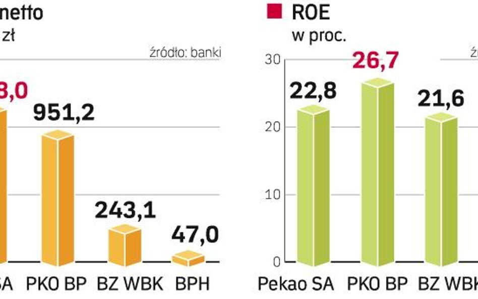 Bez niespodzianek, czyli gigantyczne zyski liderów