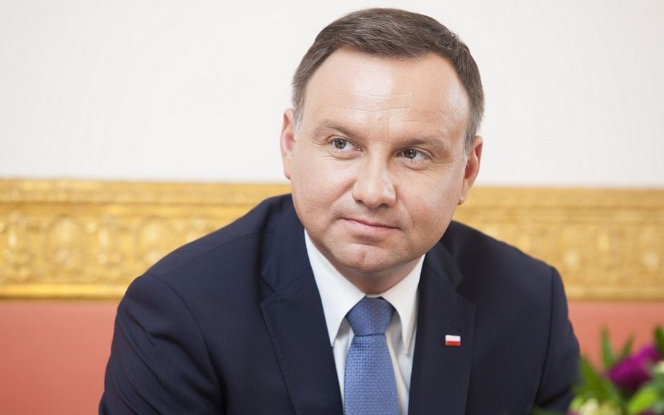 Prezydent Andrzej Duda pokazuje korzystną dla Polski mapę. Jest inaczej