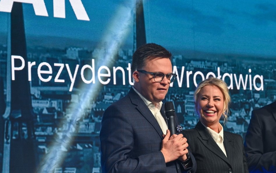 Szymon Hołownia i Izabela Bodnar