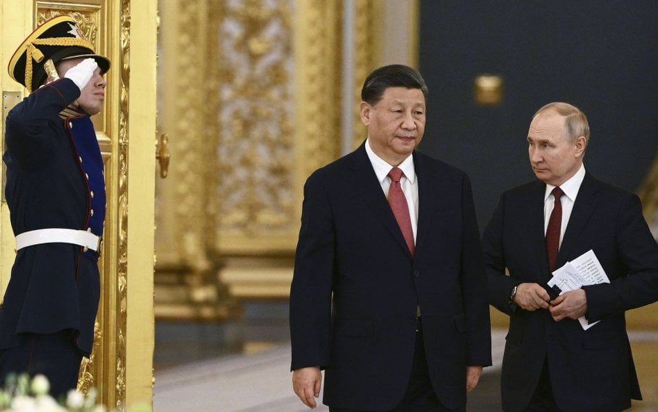 Xi Jinping i Władimir Putin