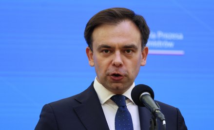 Minister finansów i gospodarki Andrzej Domański