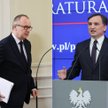 Minister sprawiedliwości prokurator generalny Adam Bodnar oraz Zbigniew Ziobro, pełniący obie te fun