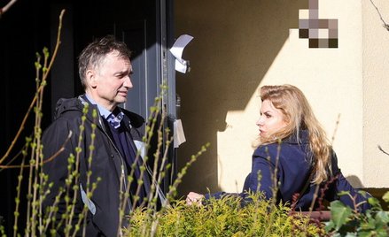 Były minister sprawiedliwości Zbigniew Ziobro i jego żona Patrycja Kotecka, fotografia z marca 2024 