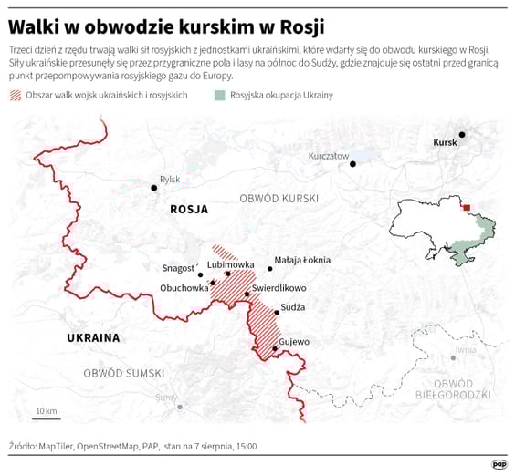 Walki w obwodzie kurskim