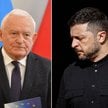 Leszek Miller i Wołodymyr Zełenski